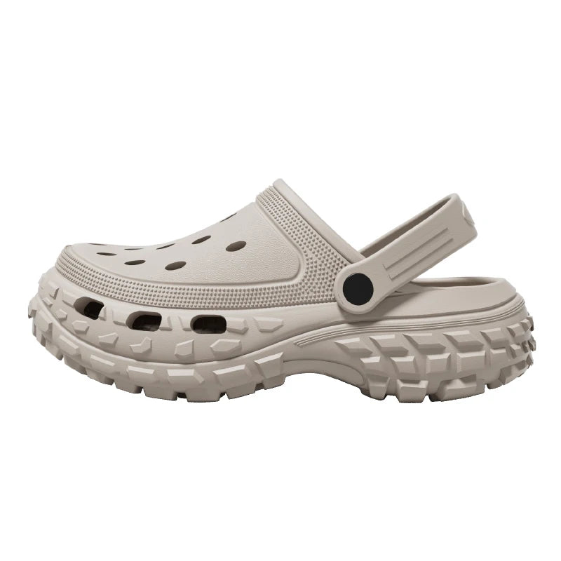CALORA_ Non Slip Platform Kroks Sandalen Dames