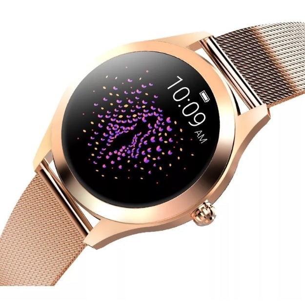 CALORA_ Luxe Galaxy Smartwatch voor Vrouwen met Stijl en Functionaliteit