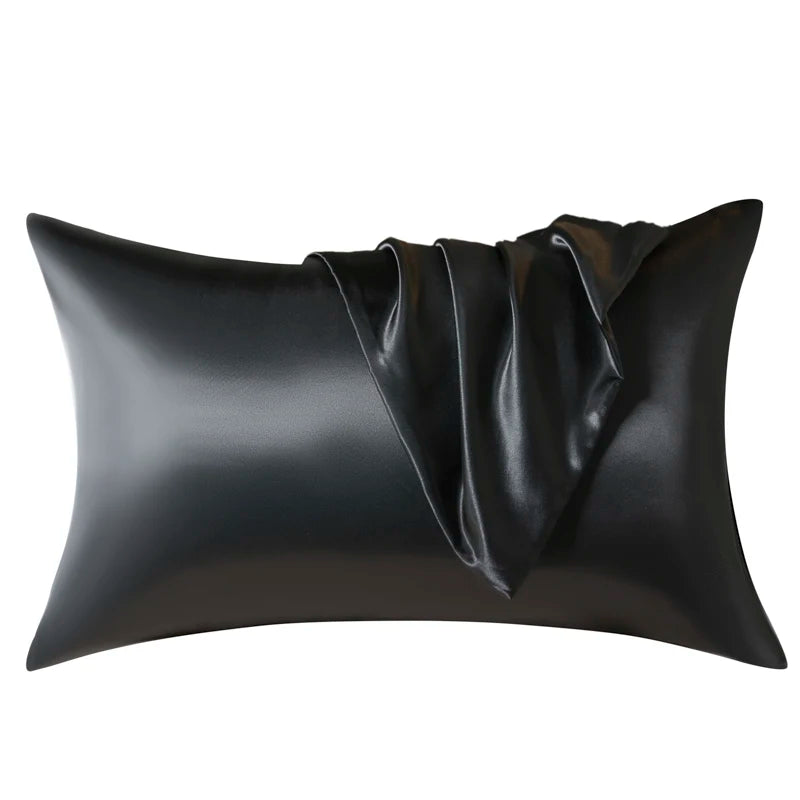 CALORA_ Luxe Satijnen Bedlinnen Set 3 Stuks met Elastische Band