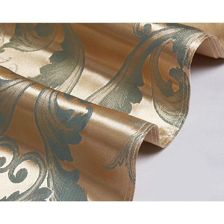 CALORA_ Luxe Tweepersoonsbed Dekbed Beddengoed Set Satijn Rayon Jacquard 220x240