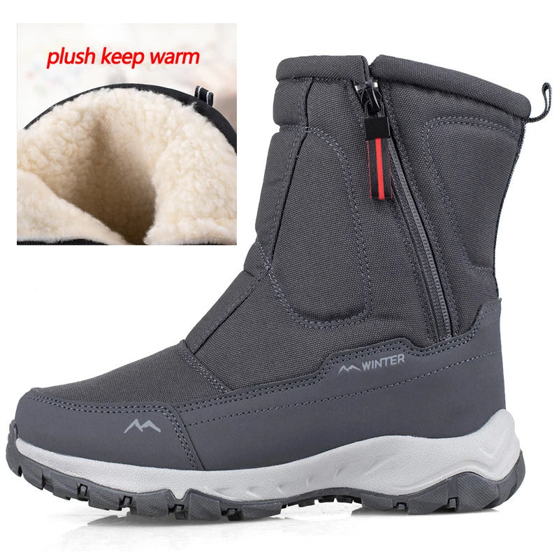 CALORA_ Luzza | Halfhoge Snowboots winterlaarzen met warme voering
