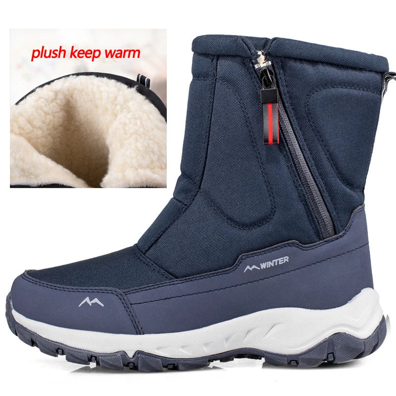 CALORA_ Luzza | Halfhoge Snowboots winterlaarzen met warme voering