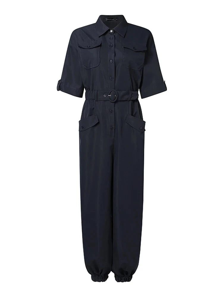 CALORA_ Lynn | Cargo Jumpsuit Dames