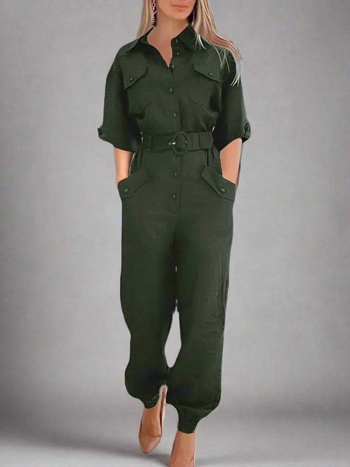 CALORA_ Lynn | Cargo Jumpsuit Dames