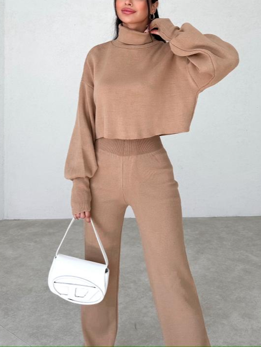 CALORA_ Marelli | Comfy Coltrui Handschoen Gebreid Kostuum