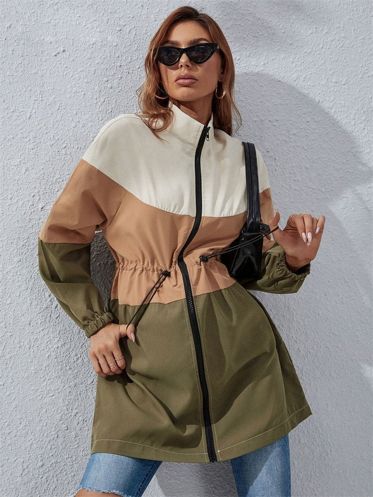 CALORA_ Margot | Stijlvolle dames Regenjas