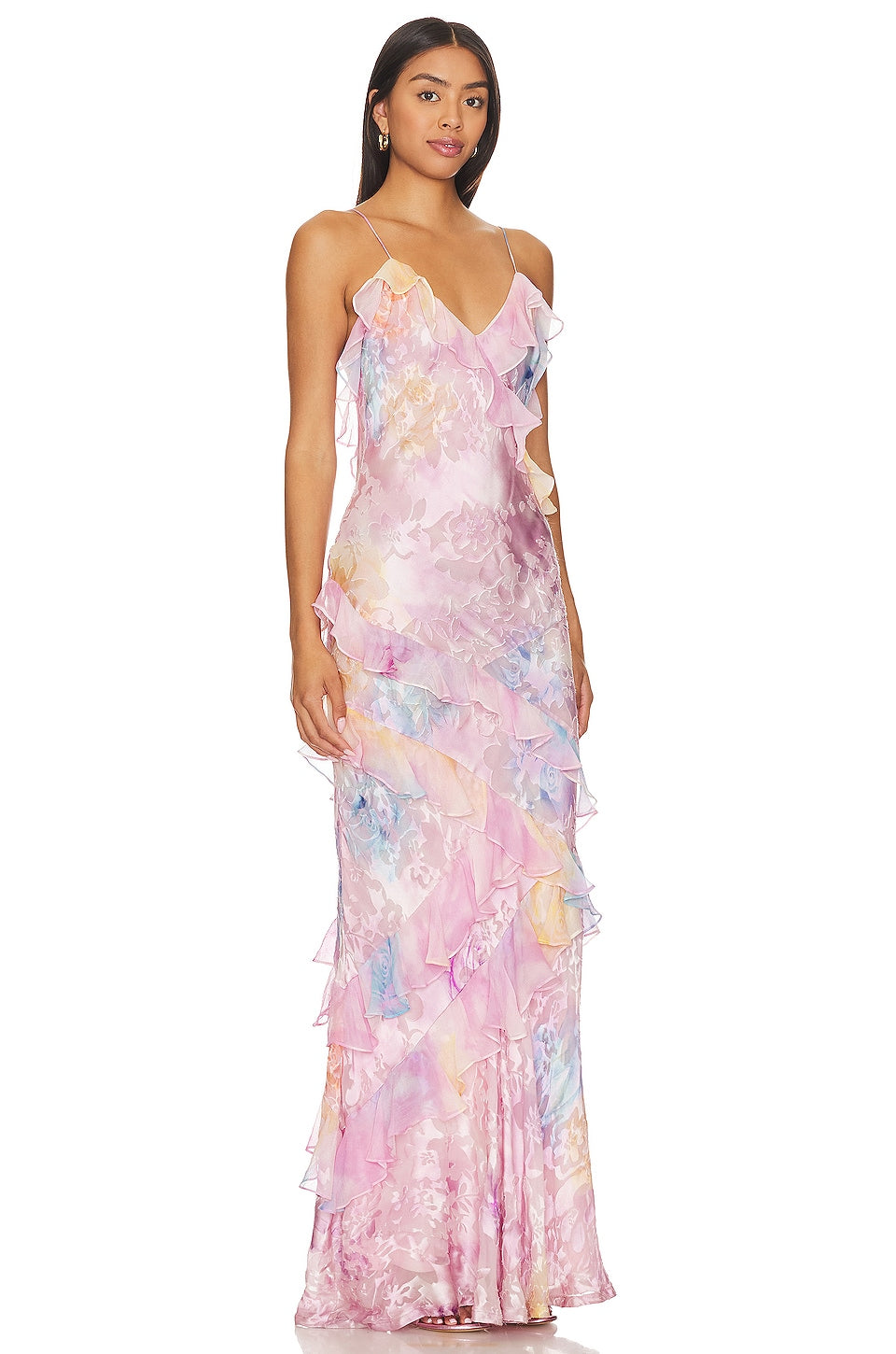 CALORA_ Mouwloze Lange Jurk Voor Dames Elegant Zomer En Avond