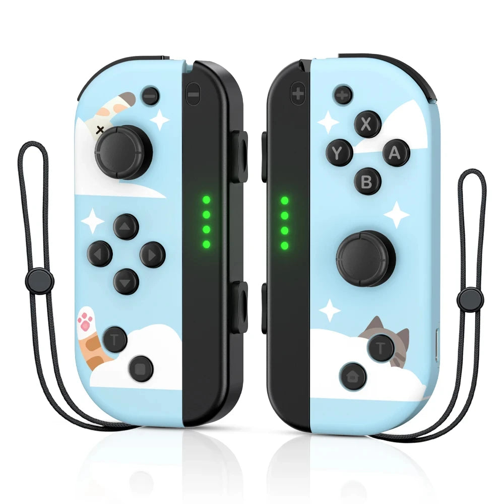 CALORA_ NSGamepadz | Draadloze Bluetooth controllers met oplader voor Nintendo Switch