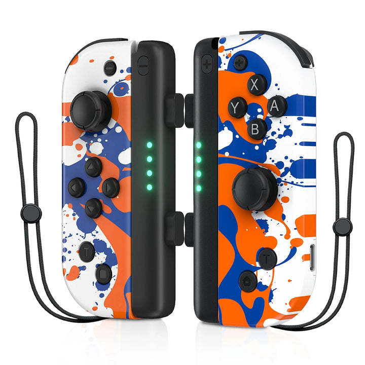 CALORA_ NSGamepadz | Draadloze Bluetooth controllers met oplader voor Nintendo Switch