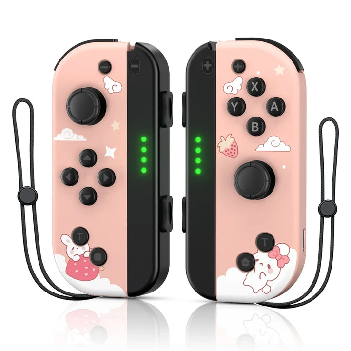 CALORA_ NSGamepadz | Draadloze Bluetooth controllers met oplader voor Nintendo Switch