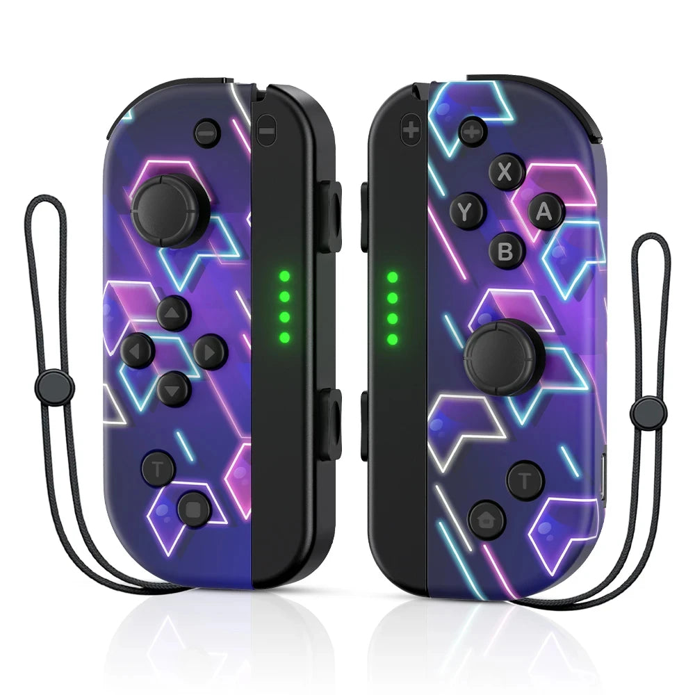 CALORA_ NSGamepadz | Draadloze Bluetooth controllers met oplader voor Nintendo Switch