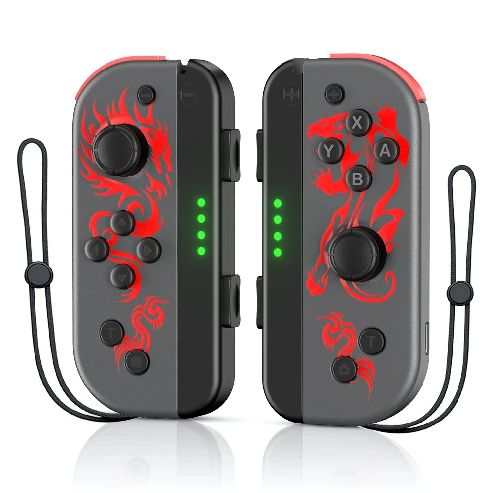 CALORA_ NSGamepadz | Draadloze Bluetooth controllers met oplader voor Nintendo Switch