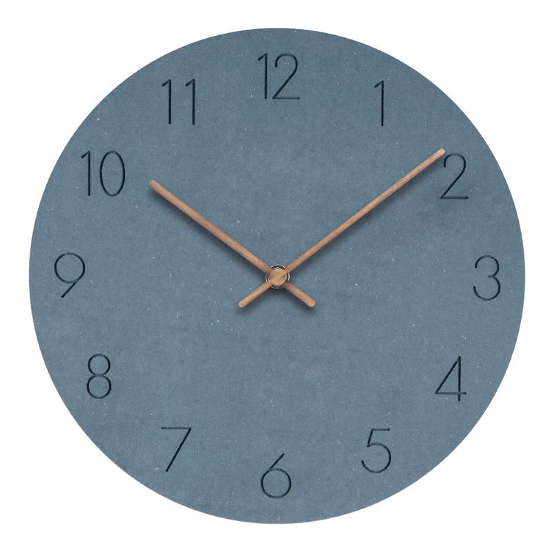 CALORA_ Nordave | Minimalistische Noorse Wanddecoratie Klok van 29 cm