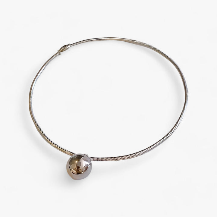 CALORA_ Orlène | Elegante Slangenbeen Ketting