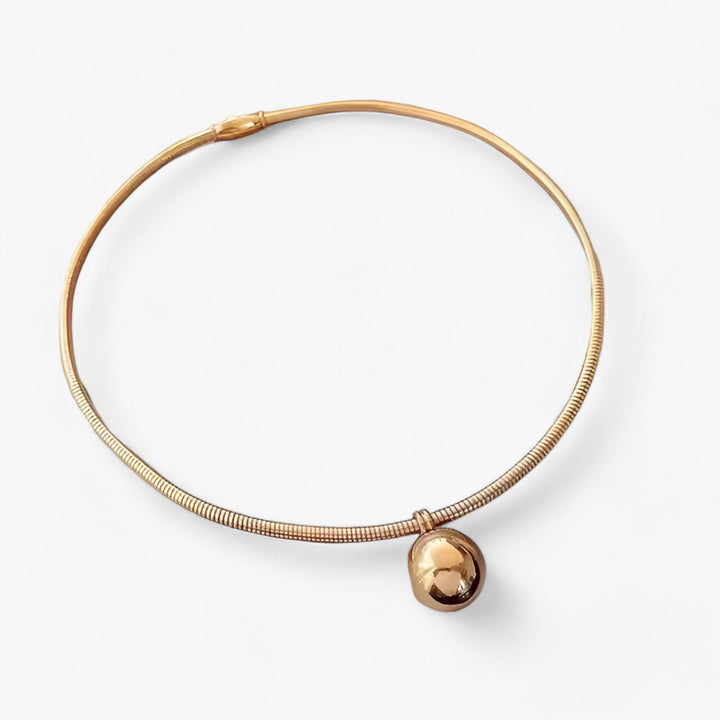 CALORA_ Orlène | Elegante Slangenbeen Ketting