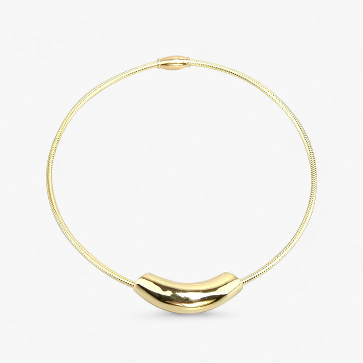 CALORA_ Orlène | Elegante Slangenbeen Ketting