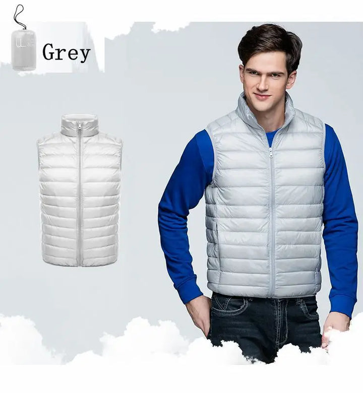 CALORA_ Pepijn | Ultra lichte mouwloze bodywarmer voor heren