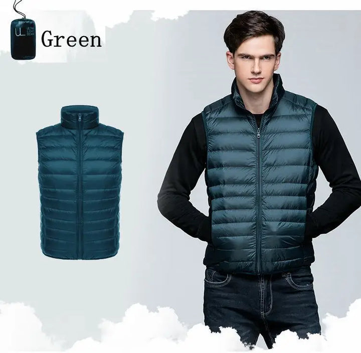 CALORA_ Pepijn | Ultra lichte mouwloze bodywarmer voor heren