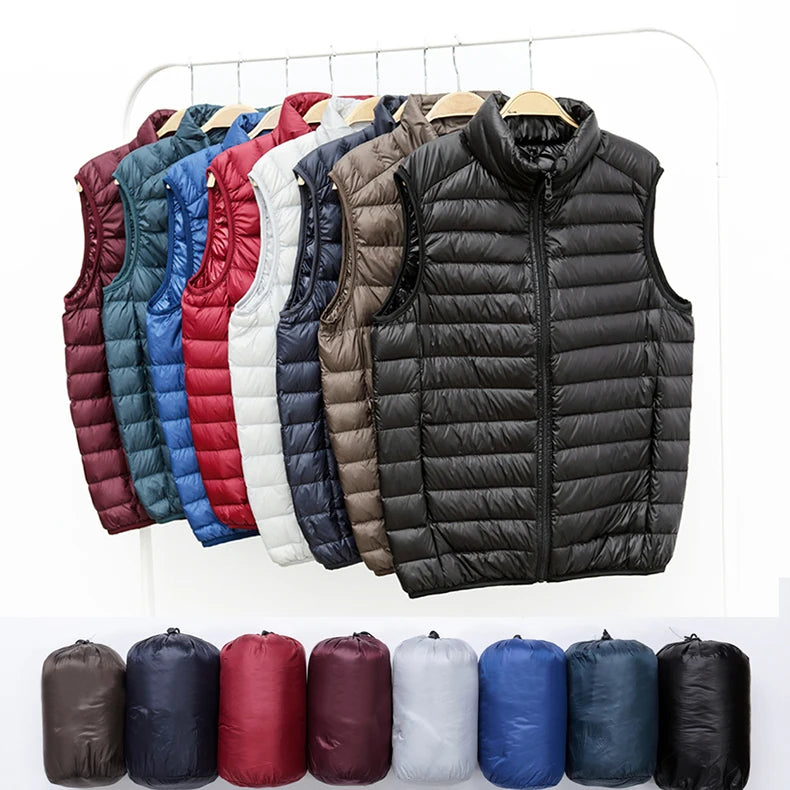 CALORA_ Pepijn | Ultra lichte mouwloze bodywarmer voor heren