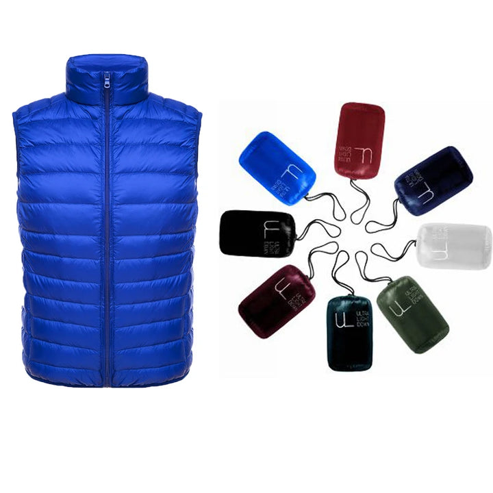 CALORA_ Pepijn | Ultra lichte mouwloze bodywarmer voor heren