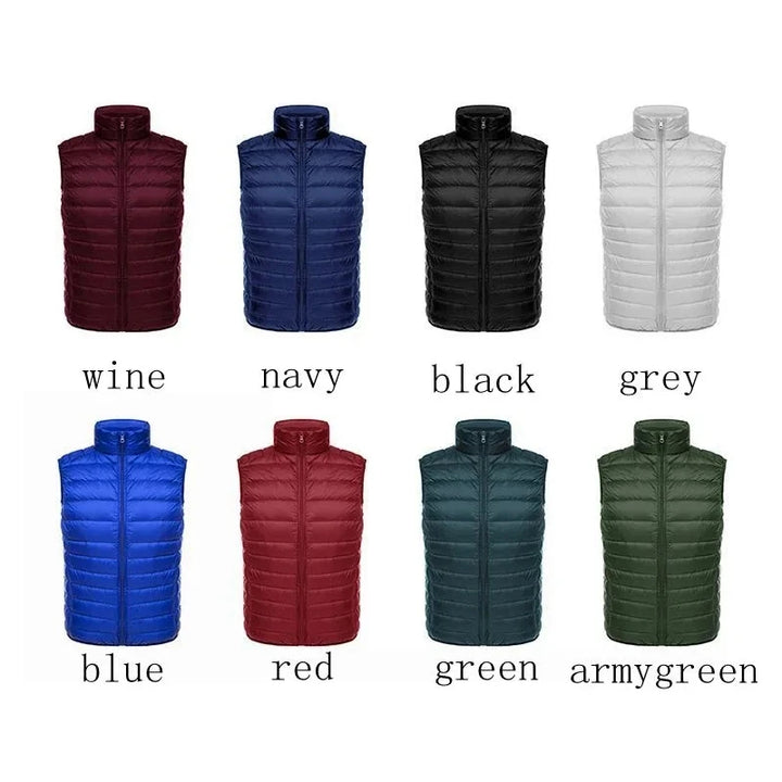 CALORA_ Pepijn | Ultra lichte mouwloze bodywarmer voor heren