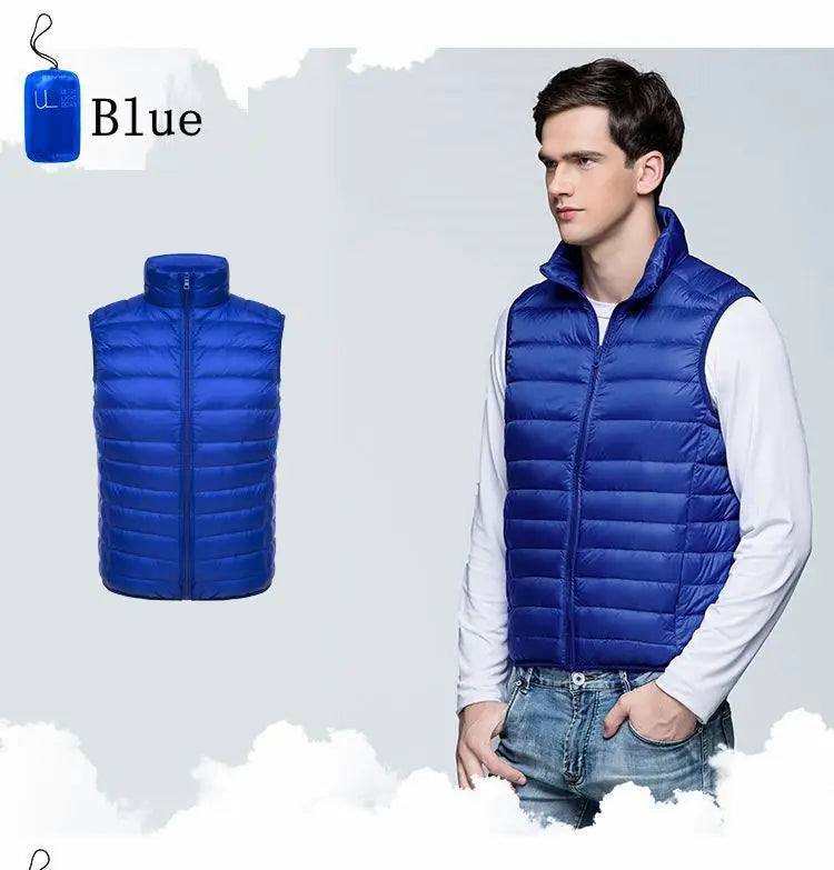 CALORA_ Pepijn | Ultra lichte mouwloze bodywarmer voor heren