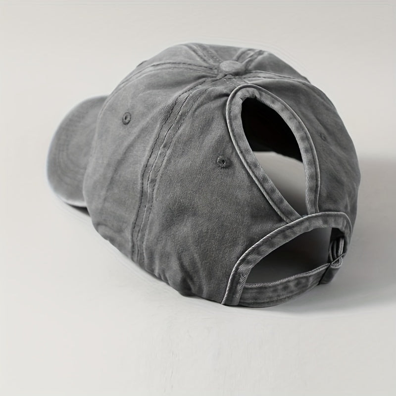 CALORA_ Pravina - Paardenstaart Honkbalpet met Ademend Comfort en UV-bescherming