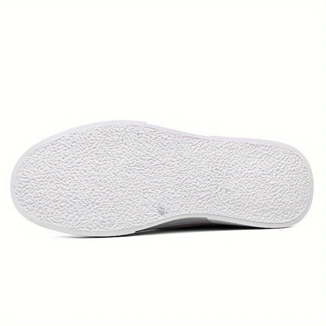 CALORA_ Premium Comfortabele Casual Witte Herensneakers