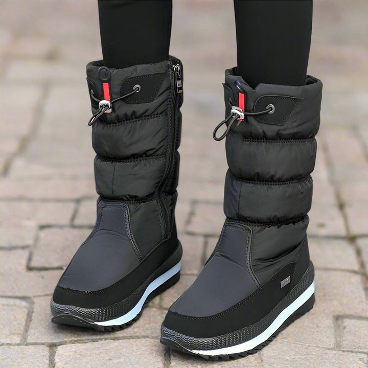 CALORA_ Premium waterdichte antislip- Sneeuwlaarzen van imitatiebont