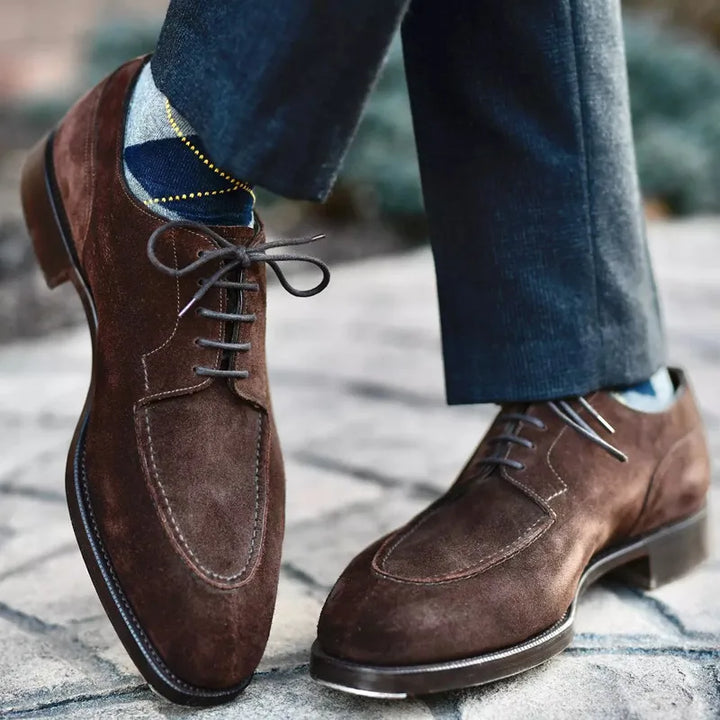 CALORA_ Prestige Suede Oxfords Schoenen