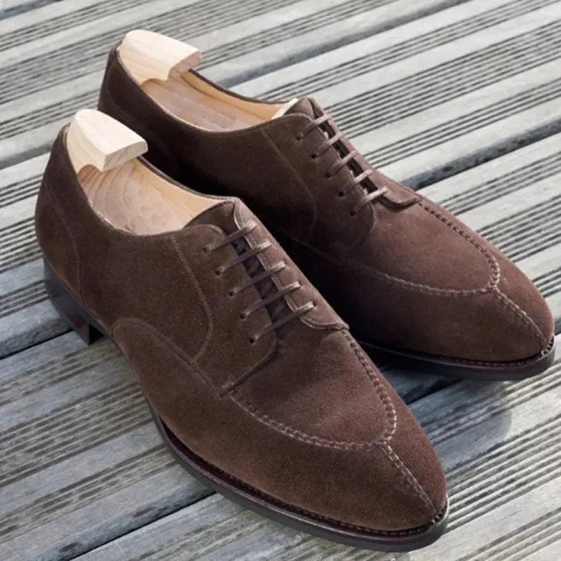 CALORA_ Prestige Suede Oxfords Schoenen