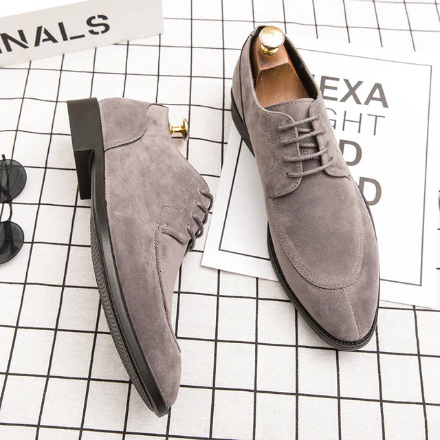 CALORA_ Prestige Suede Oxfords Schoenen
