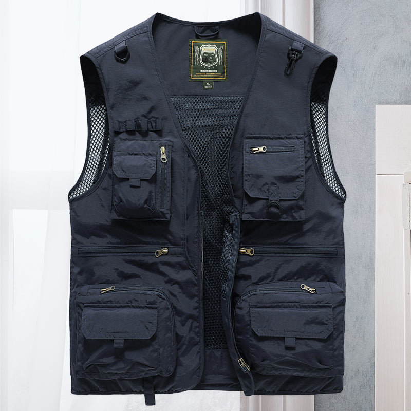 CALORA_ ProtecGear | Tactisch Vest | Outdoor Bodywarmer - Kamperen, Vissen, Wandelen
