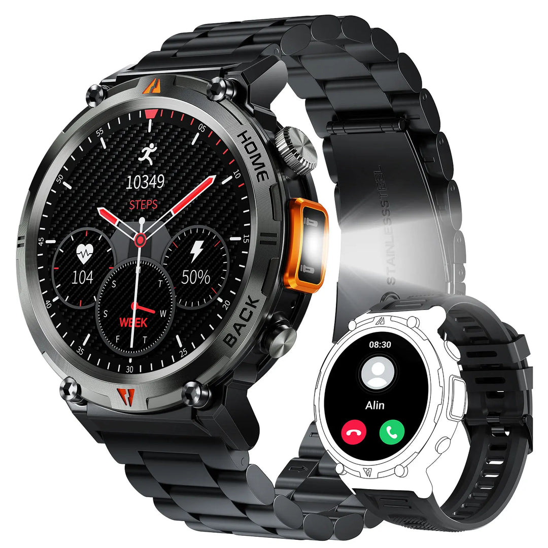 CALORA_ PulseSync | Smart Watch met 100+ Sportmodi en Gezondheidsmonitor