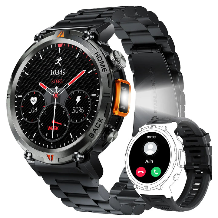 CALORA_ PulseSync | Smart Watch met 100+ Sportmodi en Gezondheidsmonitor