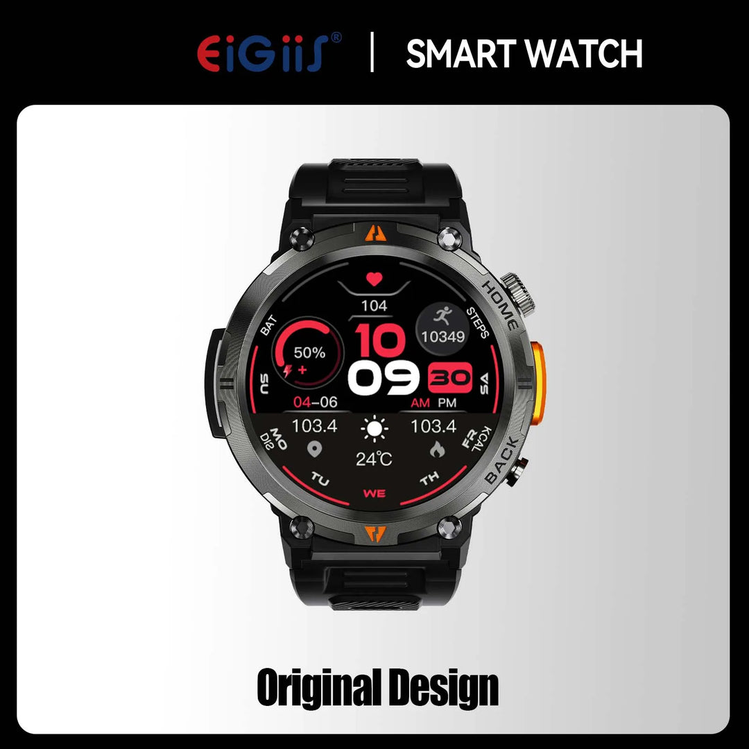 CALORA_ PulseSync | Smart Watch met 100+ Sportmodi en Gezondheidsmonitor