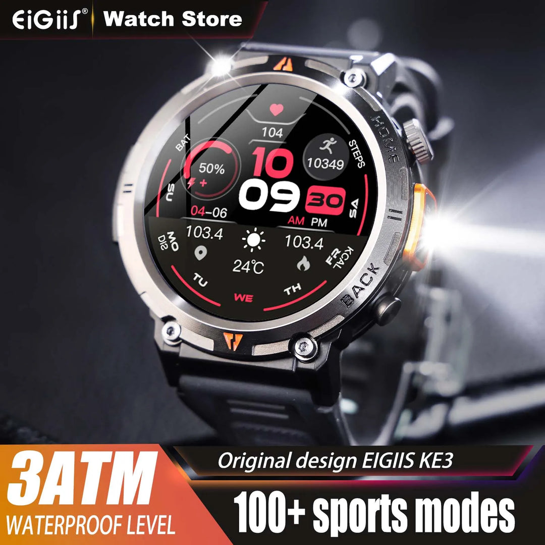 CALORA_ PulseSync | Smart Watch met 100+ Sportmodi en Gezondheidsmonitor