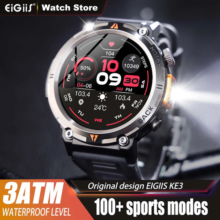 CALORA_ PulseSync | Smart Watch met 100+ Sportmodi en Gezondheidsmonitor