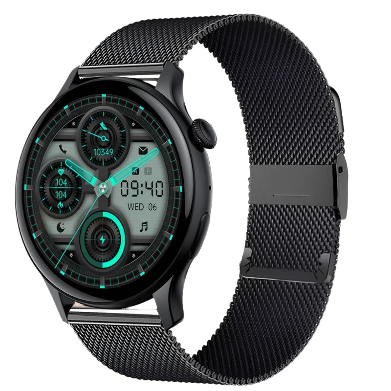 CALORA_ Quanta | Luxe GPS Smartwatch voor Vrouwen - HD scherm