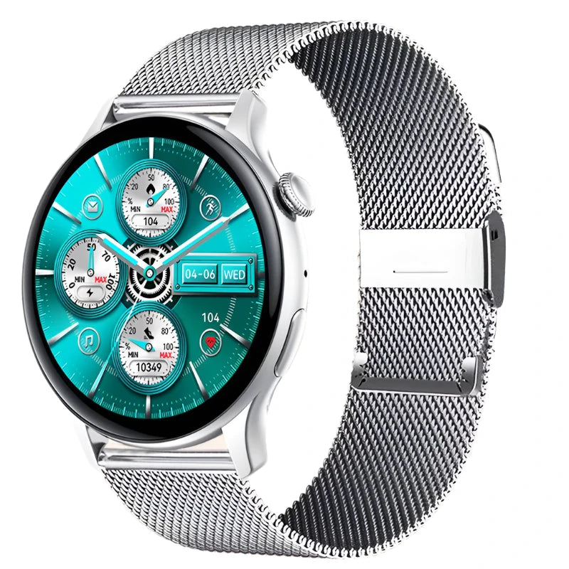 CALORA_ Quanta | Luxe GPS Smartwatch voor Vrouwen - HD scherm
