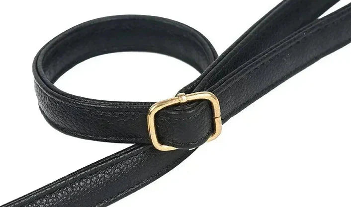 CALORA_ Retro Leren Dameshandtas met Schouderband en Compartmenten