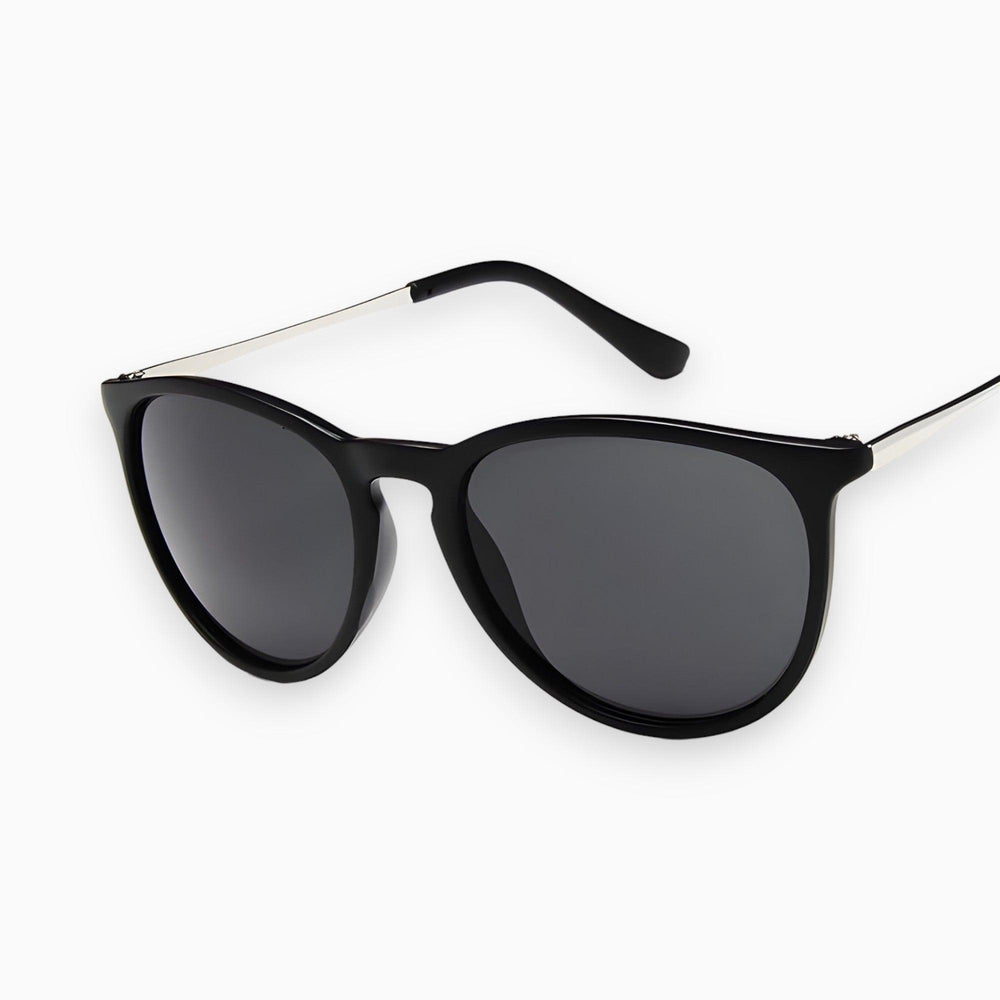CALORA_ Retro Lila Cat Eye Zonnebril voor Vrouwen met UV-bescherming