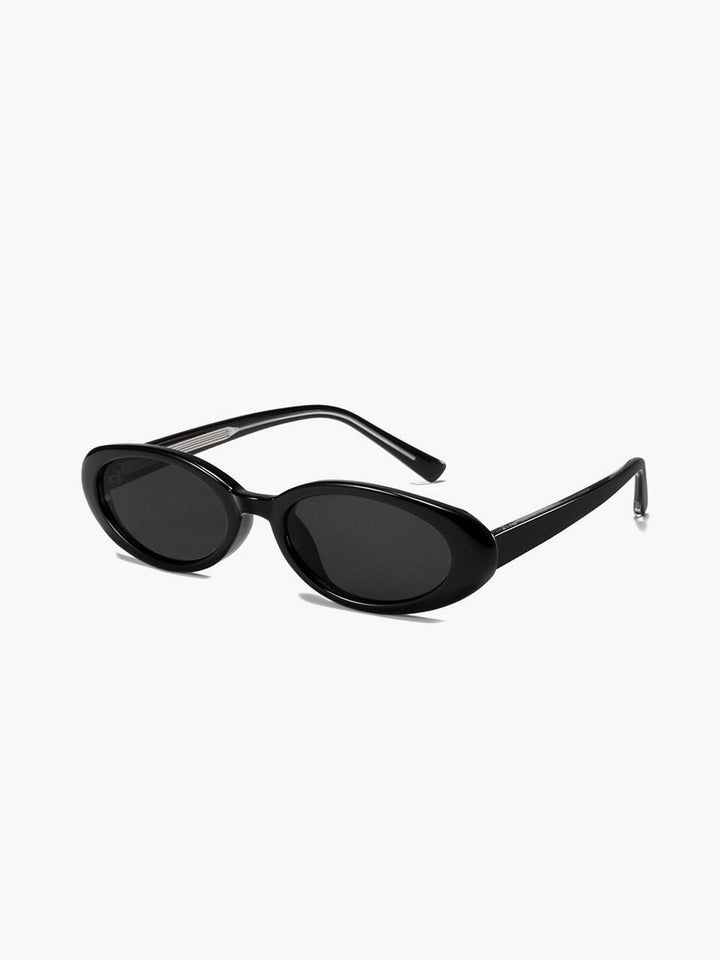 CALORA_ Retro Ovale Ronde Zonnebril voor Tijdloze Stijl en Comfort
