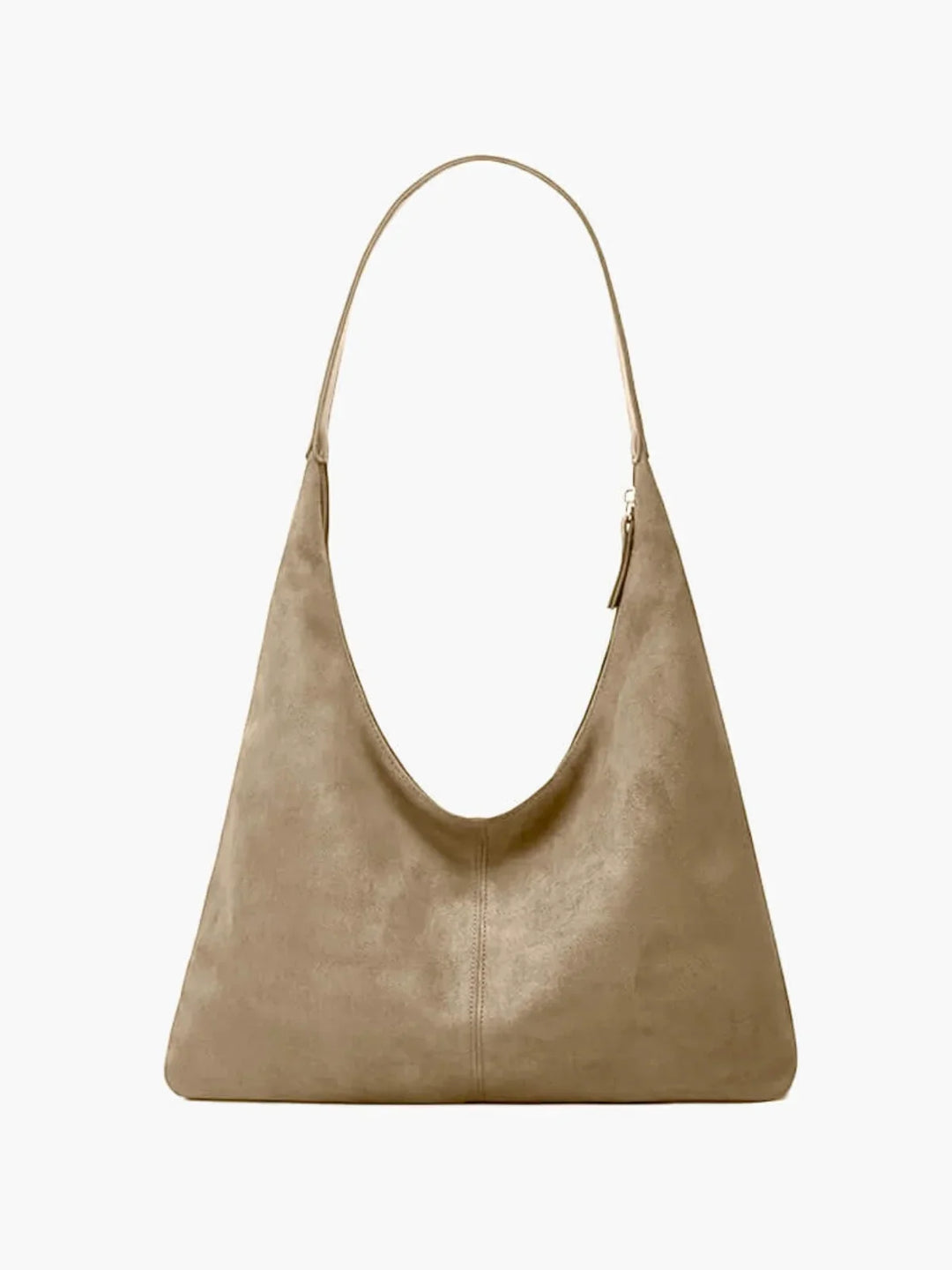 CALORA_ Retro Suede Large-Capacity Schoudertas voor Vrouwen
