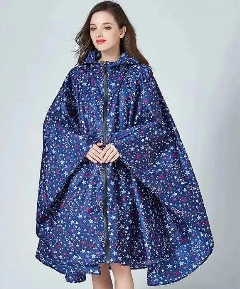 CALORA_ Roslyn | Dames waterdichte poncho