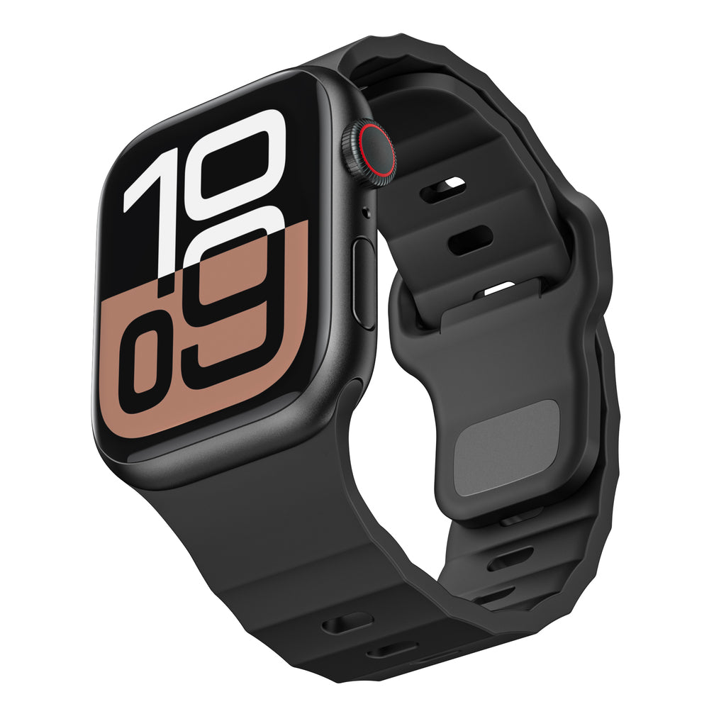CALORA_ SPX Sportband voor Apple Watch met Verstelbare Lengte en Comfort