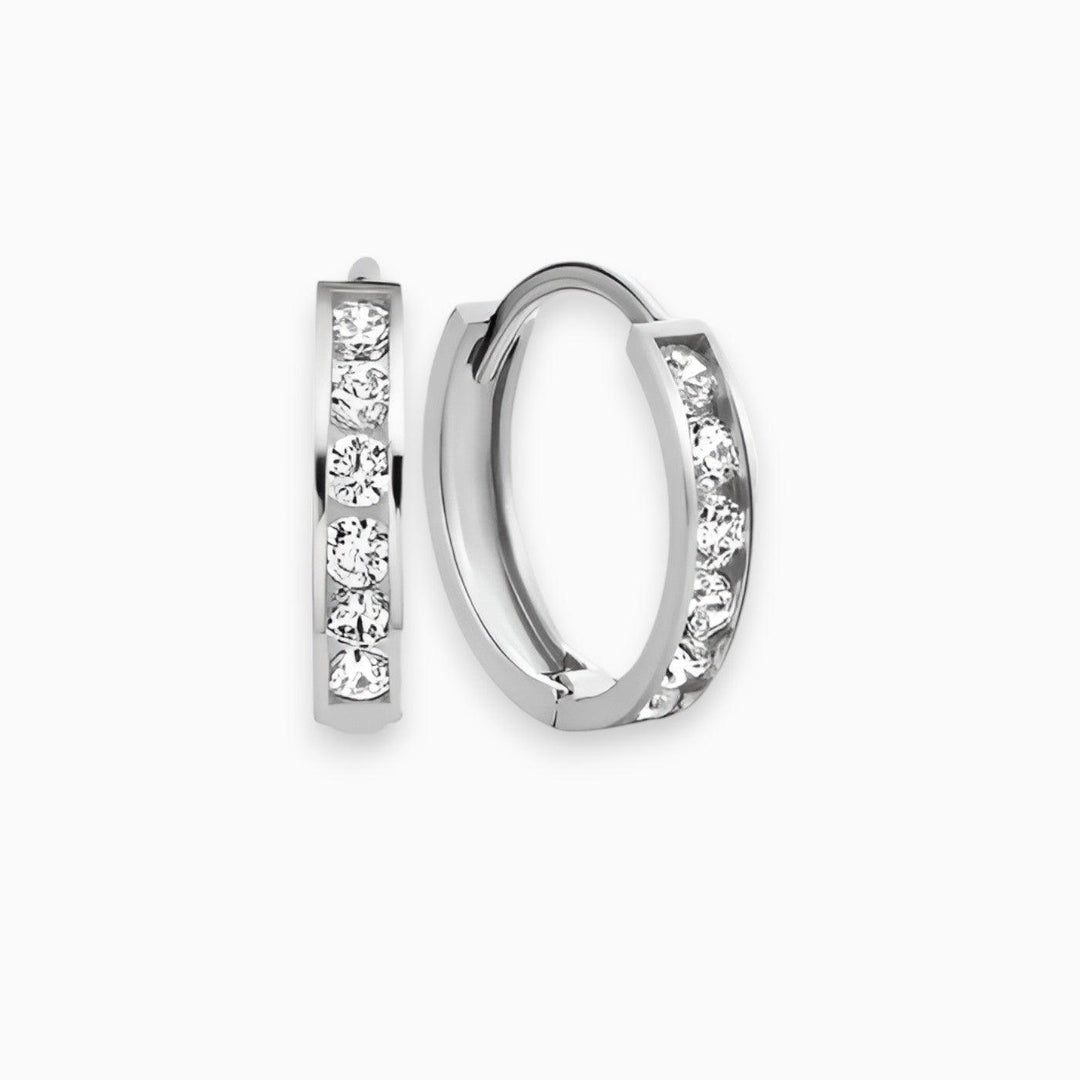 CALORA_ Serina | Tijdloze Betovering Oorbellen met diamant