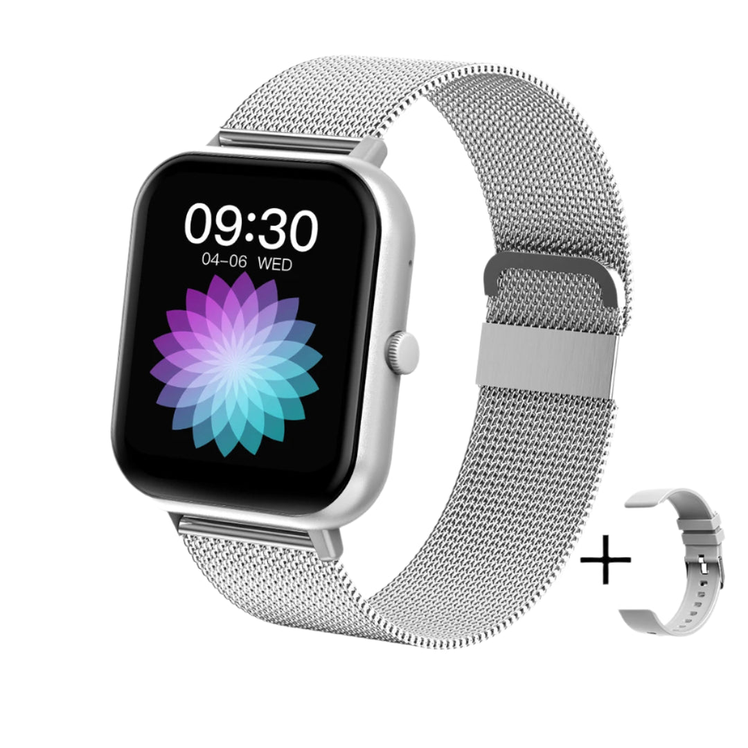 CALORA_ SmartBit | Bluetooth Smartwatch met Hartslag- en Bloedzuurstofmeting