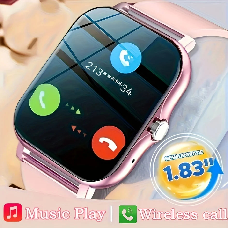 CALORA_ SmartPulse | Draadloze Smartwatch met Sportmodi