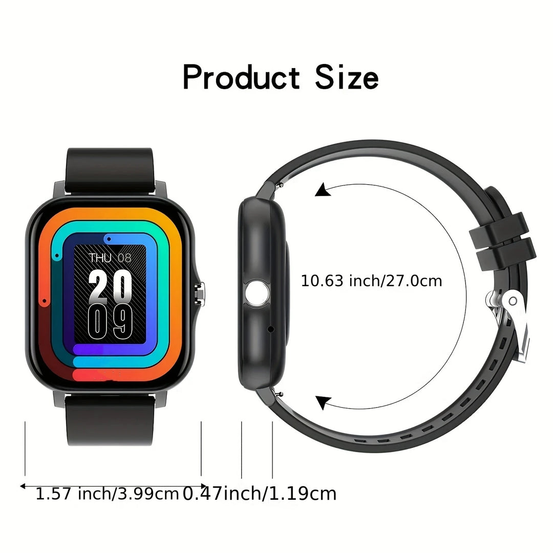 CALORA_ SmartPulse | Draadloze Smartwatch met Sportmodi